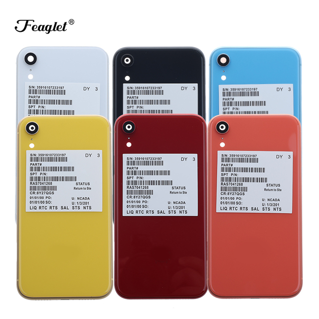 Mobile Phone Replacement Back Cover Wholesale Phone Original Back Glass Cover Housing Replacement for iPhone 8 8 Plus XR Housing