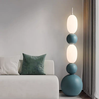 Lampe sur pied de style italien, luxe léger, en forme de gourde, lumière d'ambiance pour le salon, le canapé, la chambre à coucher, le bureau, le comptoir de bar