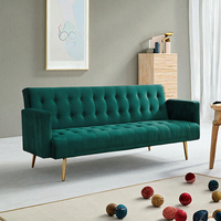 Canapé-lit Ottoman pliable en tissu moderne AntNovelty, modèle 105, pour chambre d'enfant