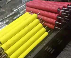 उच्च गुणवत्ता वाले प्राकृतिक रबर आस्तीन रोलर रोटोग्रेure प्रिंटिंग प्रेस काटने सेवा लाइन ब्रांड मॉडल 001 - Product Image 4