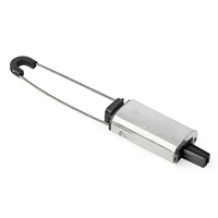 Serre-câble en aluminium série JBG, type cale isolée pour câble à fibre optique FTTH, fixation rapide pour communication optique