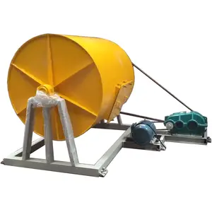 stone machinery HLTB-4T rock tumbler granite paving cube cobblestone rotary tumble Stone Tumbling Machine for sale