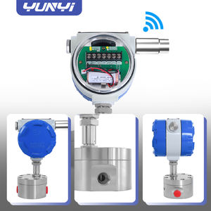Yunyi Débitmètre à engrenage ovale sans fil de surveillance à distance NB-IoT <span class=keywords><strong>4G</strong></span> Cloud Plate-forme Bride Thread Clamp Option - Product Image 2