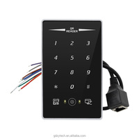 Sistema de Control de Acceso con Teclado Táctil, Lector de Códigos QR Dinámicos, Lector de Red TCP/IP HTTP/MQTT/Modbus Gateway, 20000 Usuarios, con Escáner QR