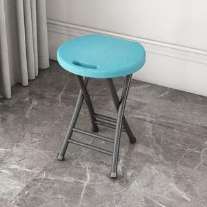 Thickened Plastic + Metal Stackable <b>Chairs</b> Stools Modern Minimalist Restaurant Furniture Durable Foldable Dining School Outdoor - Product Image 3