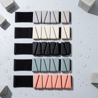 Paire de poids de cheville en silicone de 1 kg (2 lb) de haute qualité, respectueux de la peau, équipement de Pilates premium, bleu macaron