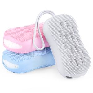 Nuevas Ideas: Esponjas Corporales de Lufa, Esponja de Baño Exfoliante en Seco, Cepillo Corporal de Silicona para Ducha, Exfoliante de Espalda de Silicona - Product Image 3