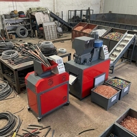 Granulateur de fil de cuivre haute pureté, séparateur de câbles de rebut, machine à riz de cuivre