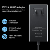 Meilleures ventes - Chargeur mural rapide Starlink Mini 60W 30V 2A - Adaptateur d'alimentation AC/DC - Adaptateur d'alimentation de remplacement