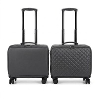 Trolley professionnel pour maquilleur, valise cosmétique portable, grand format, roulettes universelles silencieuses pour studio et voyage