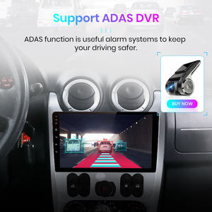 Pour Logan 1 09-15 Android Auto Carplay Caméra 360° Everse pour voiture Lecteur DVD GPS Navigation Radio FM Stéréo - Product Image 2