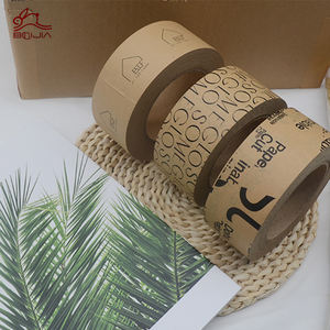 Cinta de embalaje de papel kraft, cinta de embalaje de papel kraft de fibra de fábrica, carbón activado con agua - Product Image 2