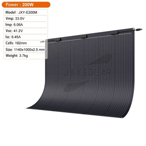 Paneles Solares Flexibles de 200 Vatios y 33 Voltios, Cero Residuos Energéticos, para Edificios Ecológicos, Aplicaciones Fuera de la Red, Solución Energética Ligera - Product Image 1