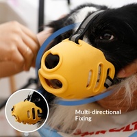 Muselière pour grand chien Pipitao Original Fun, en TPE arrondi, réglable, protection anti-morsure pour chien