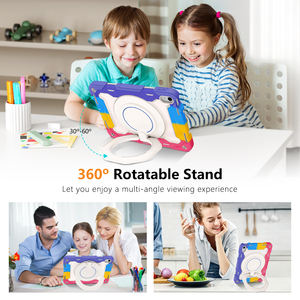 Funda Protectora para <span class=keywords><strong>iPad</strong></span> 10.ª Generación, con Soporte, Correa de Mano, Silicona y PC, para <span class=keywords><strong>iPad</strong></span> 10.ª Generación de 10.9 Pulgadas - Product Image 5