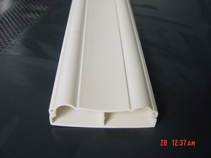 Venta al por mayor de vinilo de PVC sólido cubierta de cable de canal de pared de plástico - Product Image 4
