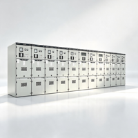 Armoire de distribution métallique escamotable en acier Aluzinc, boîtier personnalisé pour système de distribution d'énergie 12 kV