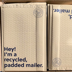 Custom Printing Bulk <strong>Recyclable</strong> PLA Premium Composite Soft Padded <strong>Bubble</strong> Envelope Mailer Shipping Mailing Bag With <strong>Bubble</strong> <strong>Wrap</strong> - Product Image 2