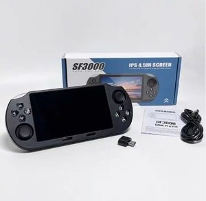 Nuevas consolas de juegos SF3000 de 4,5 pulgadas IPS compatibles con Gamepad OTG, videojuegos Retro, reproductor de juegos portátil para <span class=keywords><strong>dos</strong></span> jugadores - Product Image 1