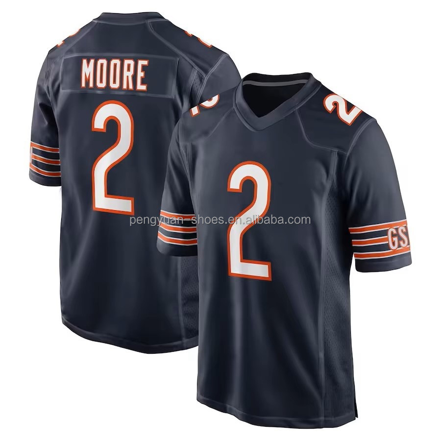 #2 DJ Moore Navy