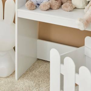 Étagère pour enfants <span class=keywords><strong>et</strong></span> banc de rangement de jouets avec roues Étagère pour jouets pour enfants - Product Image 5