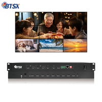 4K Multiview Controller 16 Kinds Splicing Modes Signal Crop EDID Customization Separate 3.5 Audio for Mall Advertising Screen