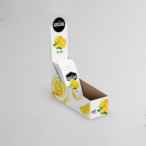 Scatola Espositiva Ecologica in Cartone Ondulato per Alimenti, per Brownies, Prodotti da Forno, Sushi, Sandwich e Crepes, con Laminazione Opaca - Product Image 5