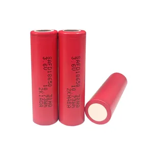 lithium battery 18650 ups batteries 3000mah 5c 8c 10c with holder gasket for vacuum cleaner