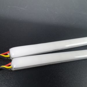 Ultrafino DRL 30 45 60cm Luz de circulación diurna Flexible Tubo suave Guía Coche Tira de LED Blanco Rojo Señal de giro <span class=keywords><strong>Amarillo</strong></span> Impermeable - Product Image 2