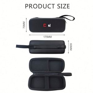 Estuche de Almacenamiento Impermeable para Cortadora de Cabello, Negro, de EVA, Portátil, para Viajes, Bolsa para Máquina de Barbería - Product Image 6