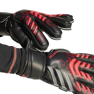 Gants de gardien de but <span class=keywords><strong>Predator</strong></span> en cuir respirant unisexe pour adultes avec couleurs personnalisées pour un usage sportif - Product Image 5