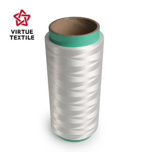 Virtue Textile Manufacturer 200D/2 400D/2 UHMWPE Hilo de fibra/hilo Industrial Material de alta resistencia para cables de cuerdas para exteriores - Product Image 1