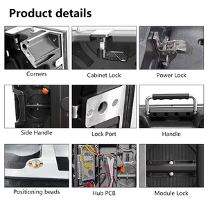RGX pedido urgente pequeño píxel HD interior P1.56 portátil Instalación rápida concierto escenario alto brillo boda 1,56mm pantalla Led - Product Image 4