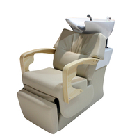 Silla de champú para peluquería, cómoda, diseño de humanización, más popular