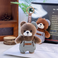 Vente en gros : Pendentif Ours Artistique 13 cm, Porte-clés en Peluche Créatif, Poupée en Peluche Douce, Cadeaux d'Anniversaire, Jouets en Peluche Ours Peintre