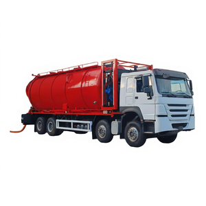 4axles 12wheels 30cbm 35tons Sinotruk HOWO Sewer Vacuum <b>Suction</b> & Jetting Truck for Sewage Cleanup with Jurop and Moro <b>Pump</b> - Product Image 1