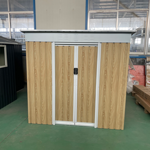 <span class=keywords><strong>Abri</strong></span> <span class=keywords><strong>de</strong></span> <span class=keywords><strong>jardin</strong></span> extérieur en bois grainé, nouveau <span class=keywords><strong>design</strong></span>, 2,33 m³, <span class=keywords><strong>toit</strong></span> <span class=keywords><strong>plat</strong></span> avec 1 fenêtre - Product Image 4