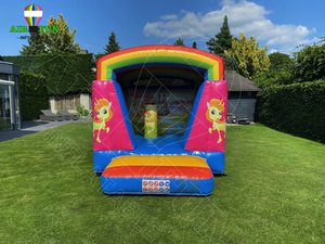 Airfun PVC nhỏ trẻ em trò chơi bên cho thuê thiết bị Inflatable <span class=keywords><strong>Bouncer</strong></span> lâu đài - Product Image 3