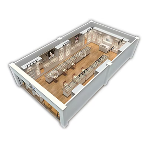 ¡Vitrina de joyería de lujo moderna, vitrina a medida de alta calidad para interiores de joyería contemporánea a la venta! - Product Image 2