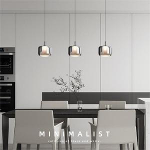 โคมไฟห้อยเพดานทองแดงแท้ ดีไซน์อิตาเลียนทันสมัย สไตล์มินิมอลแบบนอร์ดิก เหมาะสำหรับห้องนอน ห้องรับประทานอาหาร หรือเคาน์เตอร์บาร์ - Product Image 6