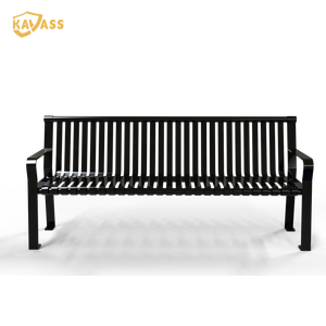 KAVASS Schule verwendet Metall park Modern Outdoor <span class=keywords><strong>Public</strong></span> Moden Design Garten bänke Stuhl möbel zum Verkauf - Product Image 3