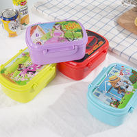Contenants de stockage d'aliments pour bébés en plastique PP bon marché, sans BPA