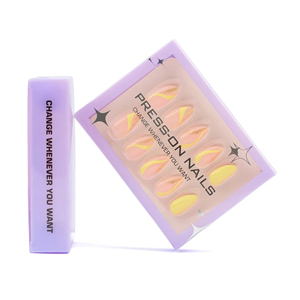 <span class=keywords><strong>Faux</strong></span> <span class=keywords><strong>ongles</strong></span> à presser personnalisés <span class=keywords><strong>en</strong></span> amande courte, 30 pièces, réutilisables, <span class=keywords><strong>en</strong></span> acrylique, couvrance totale, avec emballage personnalisé - Product Image 6