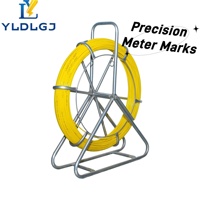 Tige de guidage en fibre de verre YILI 4/6 mm, tire-câble FRP avec marques de mesure, tige légère non conductrice pour câblage électrique