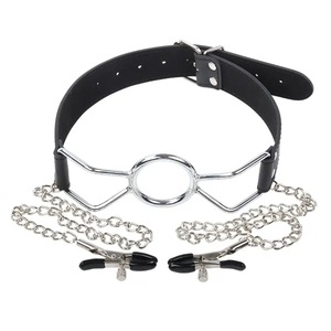 SM Butterfly Oral Ball Leder Munds topfen BDSM <span class=keywords><strong>Sex</strong></span> Flirt Spielzeug für Ehemann Frau Hergestellt von Adult Product Specialty Company - Product Image 5