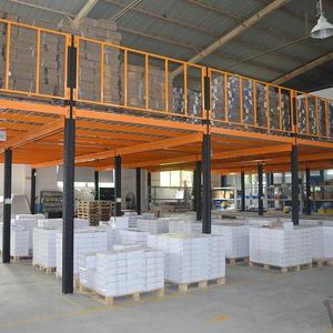 מערכת אחסון תעשייתית כבדה של Topeasy, פלטפורמת פלדה מבנית, קומת ביניים - Product Image 3
