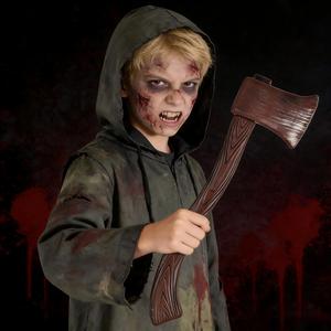 Hacha Falsa de Halloween, Artículos de Fiesta para Disfraces, Arma de Película de Terror, Hacha Falsa de Plástico al por Mayor para Fiesta de Halloween - Product Image 6