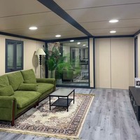 Maison conteneur extensible 20/40 pieds, préfabriquée, 2/3 chambres, détachable, montage facile, bureau mobile de luxe, hôtel, bâtiment