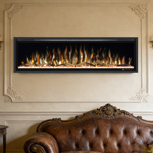 Chimenea <span class=keywords><strong>El</strong></span>éctrica Decorativa con Protección Contra Sobrecalentamiento, Chimenea <span class=keywords><strong>El</strong></span>éctrica con Llama Decorativa y Calefacción para Villa - Product Image 1