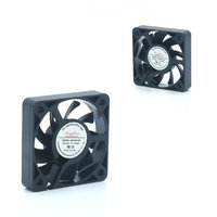 Ventilateur de refroidissement miniature DC sans balais personnalisable 5010 50x50x10mm 5v 12v 24v haute vitesse faible bruit roulement à billes à manchon